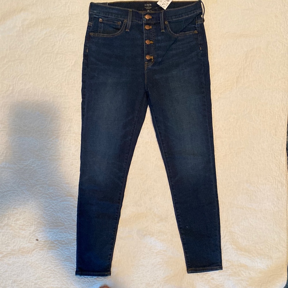 J. Crew 10” High-Rise Skinny
